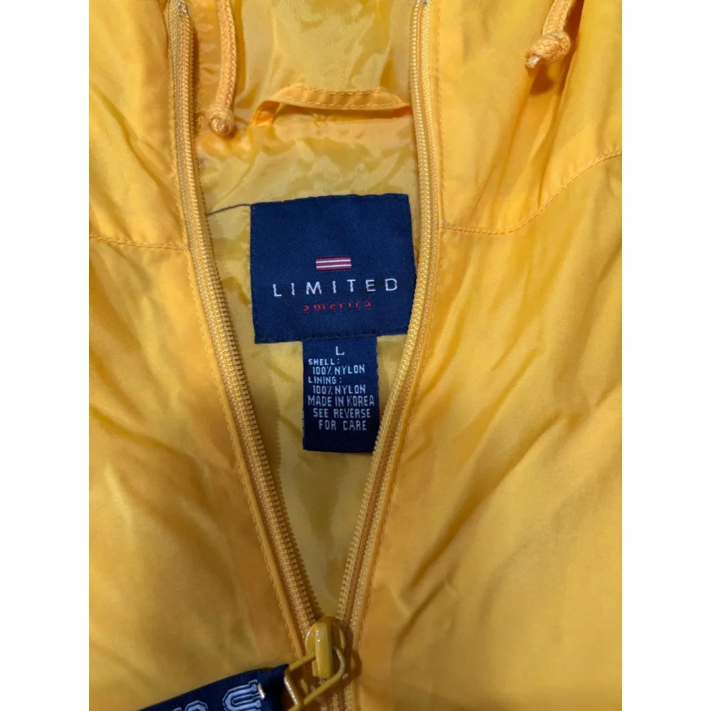 Vintage 90s LIMITED America “LTD USA Sport 63” Pullover Windbreaker